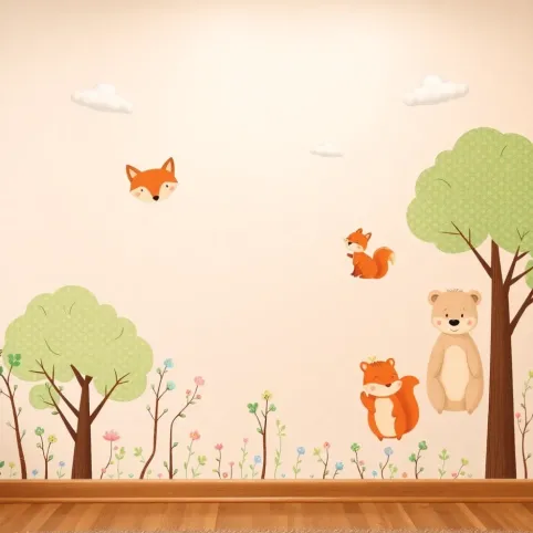 Naklejki na ścianę do dziecięcego pokoju