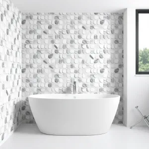 Naklejki na ścianę do łazienki 3D