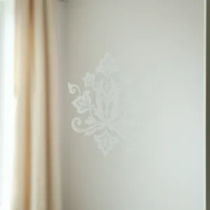 Naklejki na szyby w drzwiach pokojowych