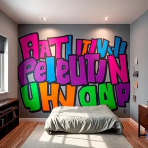 Napisy na ścianę do pokoju młodzieżowego