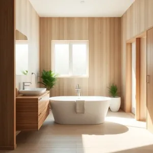 Nowoczesna łazienka w stylu skandynawskim