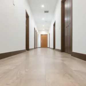 Nowoczesna podłoga w przedpokoju