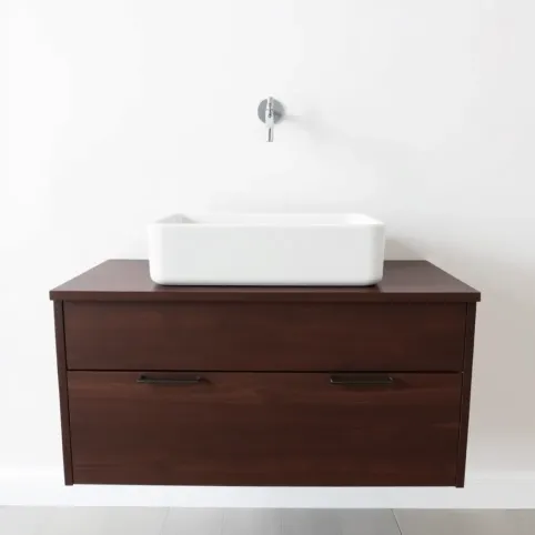 Nowoczesna szafka pod umywalkę nablatową