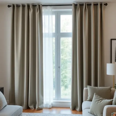 Nowoczesne firany panelowe do salonu