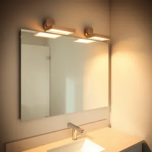 Nowoczesne lampy do łazienki nad lustro