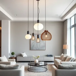 Nowoczesne lampy do salonu wiszące