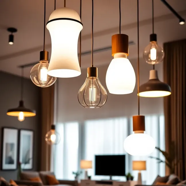 Nowoczesne lampy wiszące do salonu