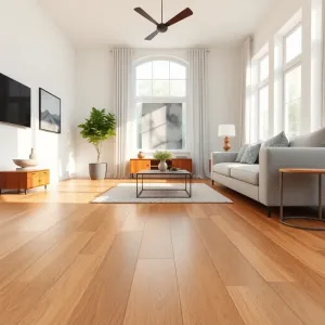 Nowoczesne panele podłogowe do salonu