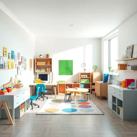 Nowoczesne pokoje dla dzieci