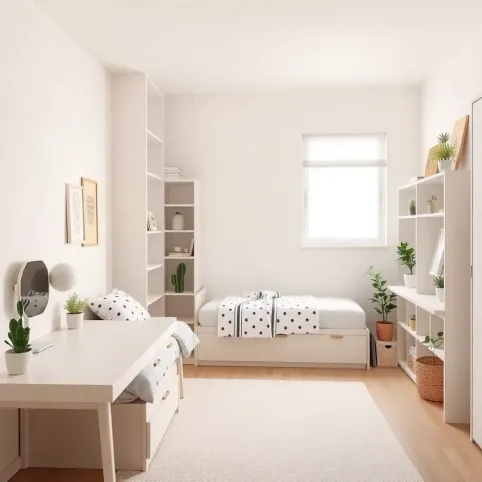 nowoczesne pokoje dla dziewczynek