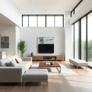 Nowoczesne pokoje dzienne