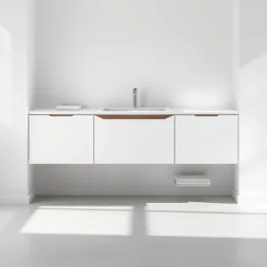 Nowoczesne szafki łazienkowe pod umywalkę