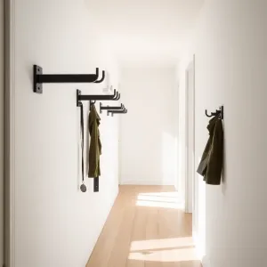 Nowoczesne wieszaki na ścianę do przedpokoju