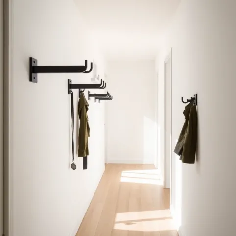Nowoczesne wieszaki na ścianę do przedpokoju
