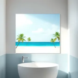 Obrazy do łazienki na szkle