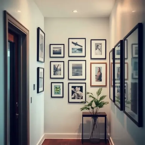 Obrazy do przedpokoju w ramie