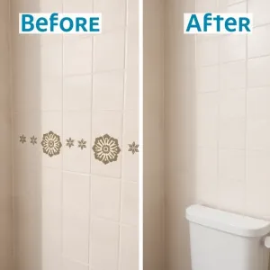 Okleina do łazienki na płytki