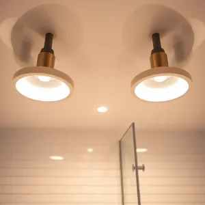 Oświetlenie sufitowe do łazienki LED