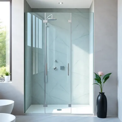 Panel szklany do łazienki na wymiar