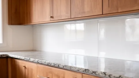 panele pcv miedzy szafki kuchenne