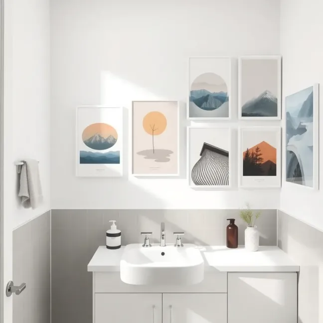 Plakaty do łazienki inspiracje