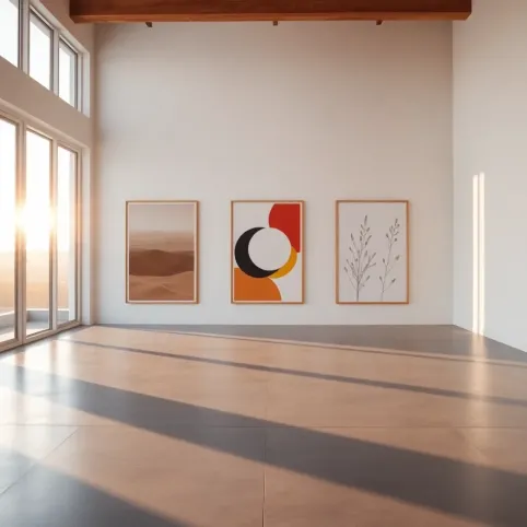 Plakaty w salonie inspiracje