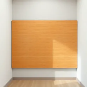 Płyta meblowa na ścianę w przedpokoju