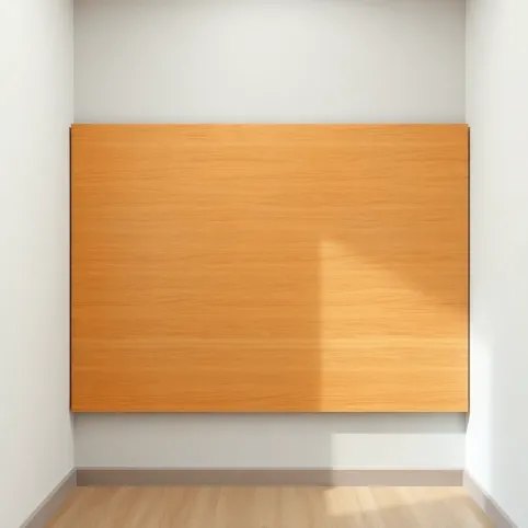 Płyta meblowa na ścianę w przedpokoju