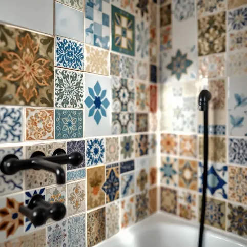 Płytki dekory do łazienki