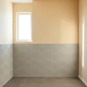 Płytki do połowy ściany łazienka