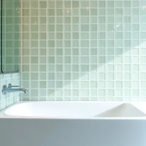 Płytki szklane do łazienki