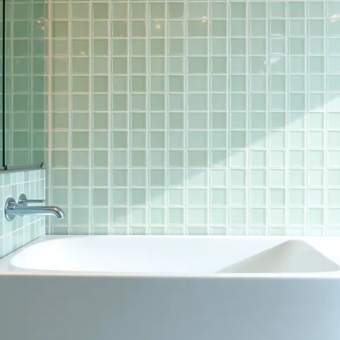 Płytki szklane do łazienki