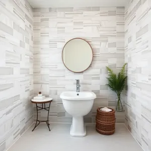 Płytki w łazienkach do jakiej wysokości