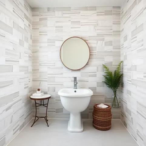 Płytki w łazienkach do jakiej wysokości