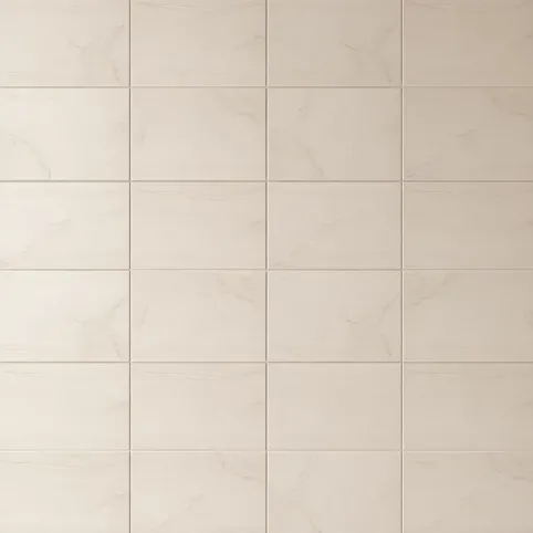 Płytki w salonie na ścianie