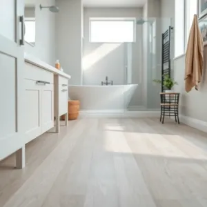 Płytki winylowe do łazienki na podłogę