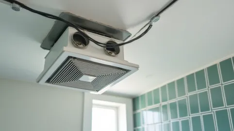 Podłączenie wentylatora łazienkowego