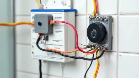 Podłączenie wentylatora łazienkowego z wyłącznikiem czasowym schemat