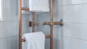 podpięcie grzejnika łazienkowego