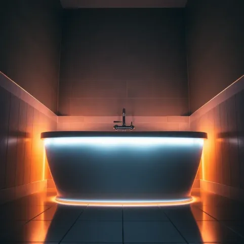 Podświetlenie wanny jak wykonać