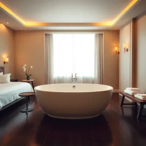 Pokój z wanną dla dwojga