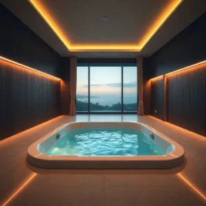 Pokój z wanną z hydromasażem