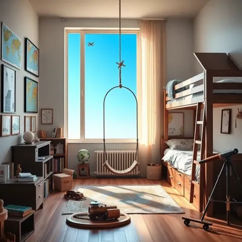 pokoje dla chłopców
