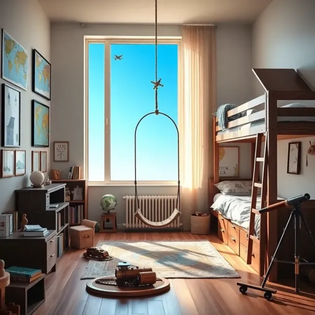 pokoje dla chłopców