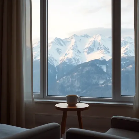 Pokoje z widokiem na góry