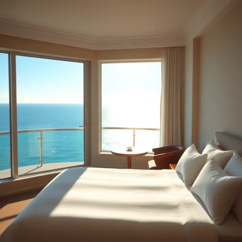 Pokoje z widokiem na morze