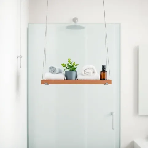 Półka do łazienki wisząca