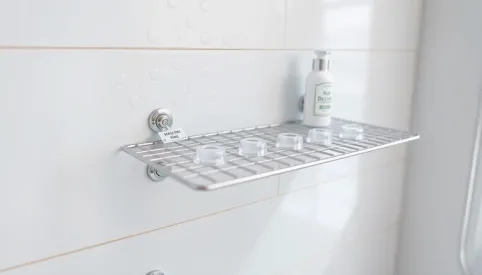Półka pod prysznic na przyssawki jak zamontować