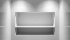 Półka w ścianie pod prysznicem jak zrobić