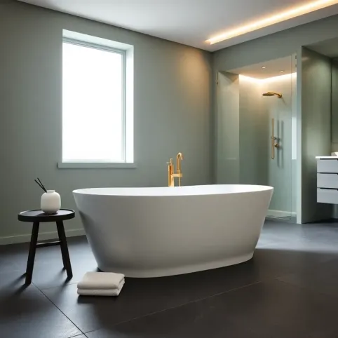 pomysl na lazienke z wanna